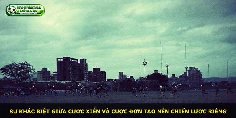 Sự khác biệt giữa cược xiên và cược đơn tạo nên chiến lược riêng